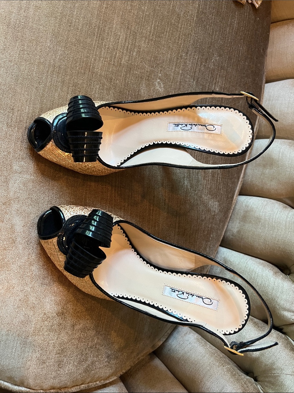 Oscar de la Renta Slingback Heels
